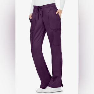 Cherokee Workwear Revolution Women's 5-Pocket STRETCH Drawstring Cargo Scrub Pan